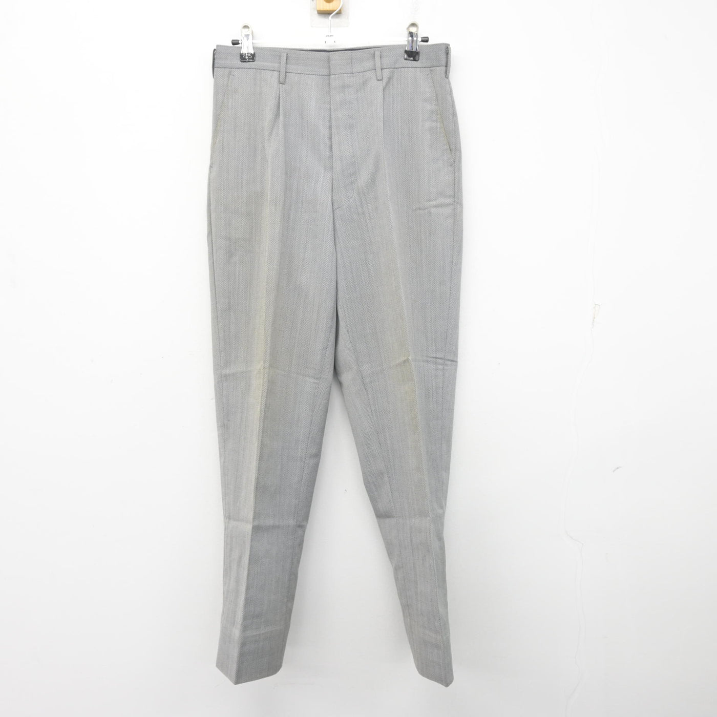 【中古】神奈川県 名瀬中学校 男子制服 2点 (ブレザー・ズボン) sf102739