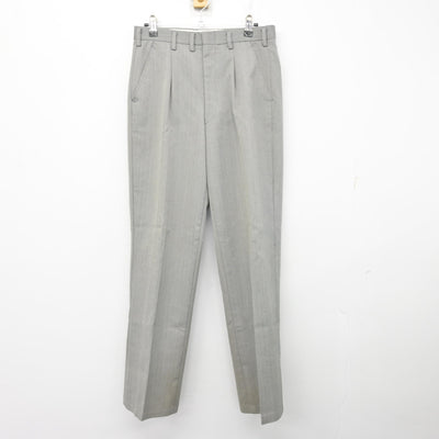 【中古】神奈川県 名瀬中学校 男子制服 2点 (ブレザー・ズボン) sf102740