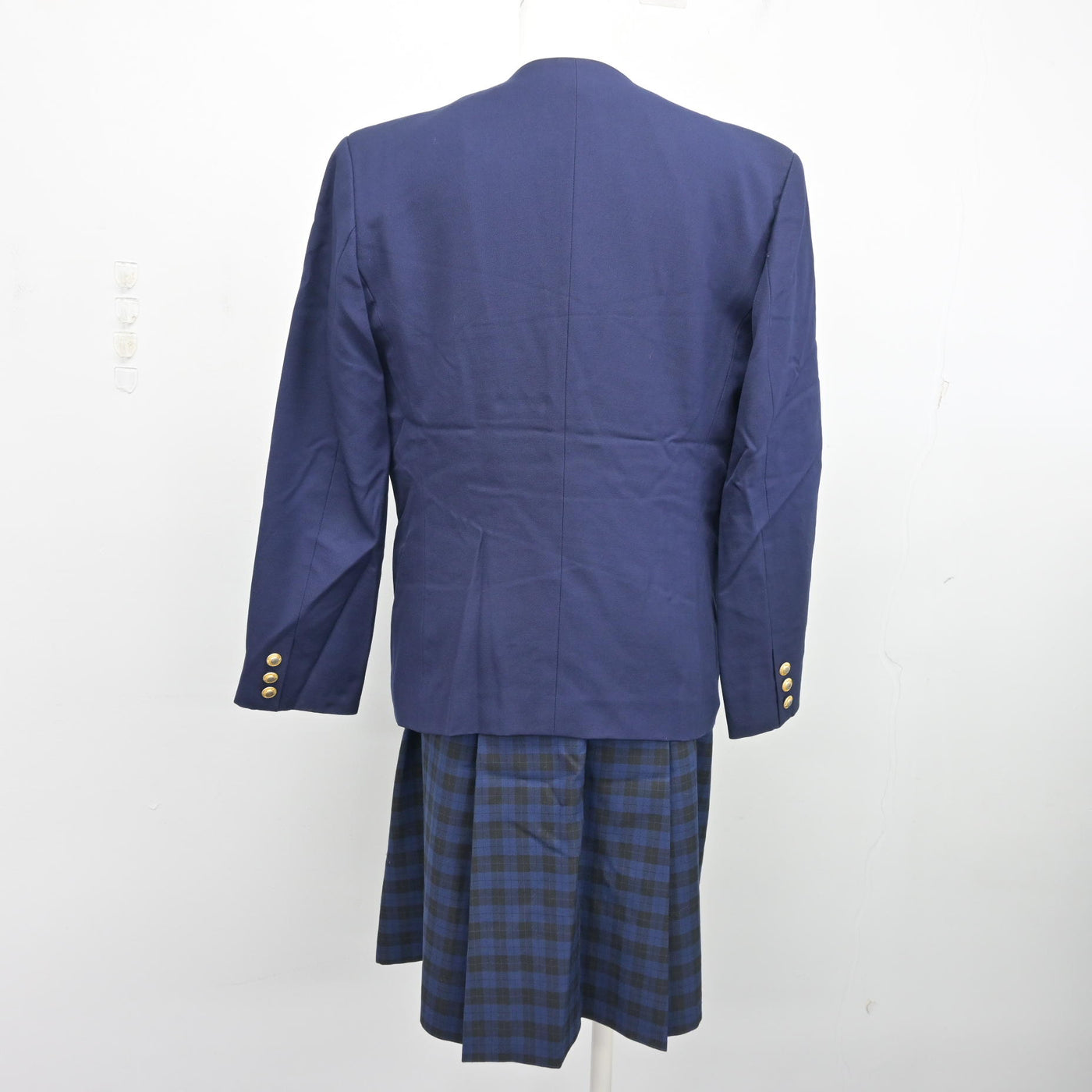 【中古】福島県 郡山女子大学附属高等学校/旧制服 女子制服 2点 (ブレザー・ワンピース) sf102759
