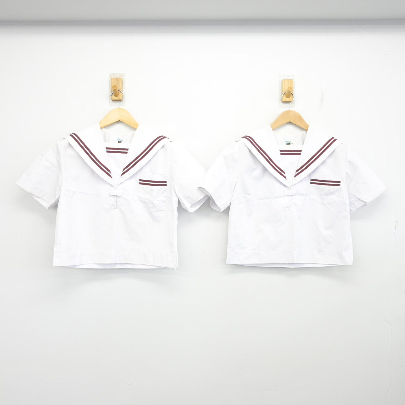 【中古】滋賀県 石部中学校 女子制服 3点 (セーラー服・スカート) sf102761