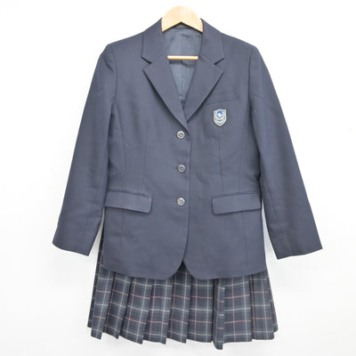 【中古】大阪府 守口東高等学校 女子制服 2点 (ブレザー・スカート) sf102766