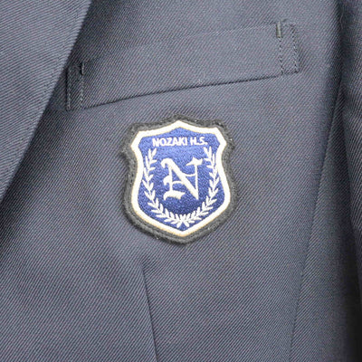 【中古】大阪府 野崎高等学校 女子制服 3点 (ブレザー・スカート) sf102768