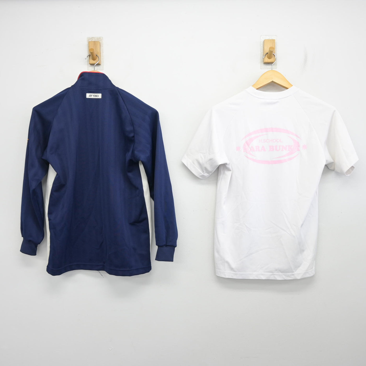 【中古】奈良県 奈良文化高等学校 女子制服 3点 (ジャージ 上・体操服 上・ジャージ 下) sf102771