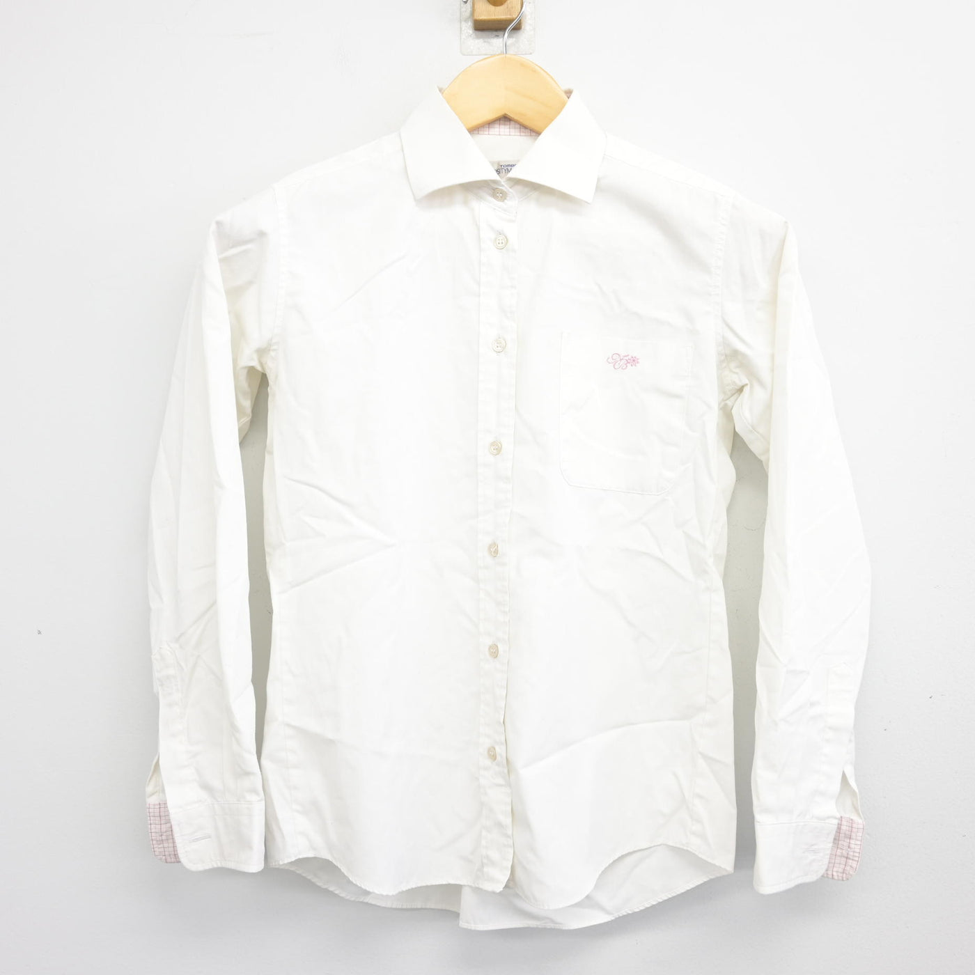 【中古】奈良県 奈良文化高等学校 女子制服 3点 (ニット・シャツ) sf102775