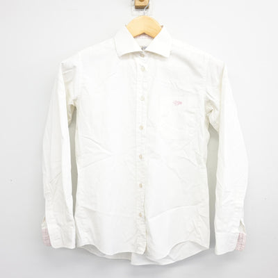 【中古】奈良県 奈良文化高等学校 女子制服 3点 (ニット・シャツ) sf102775