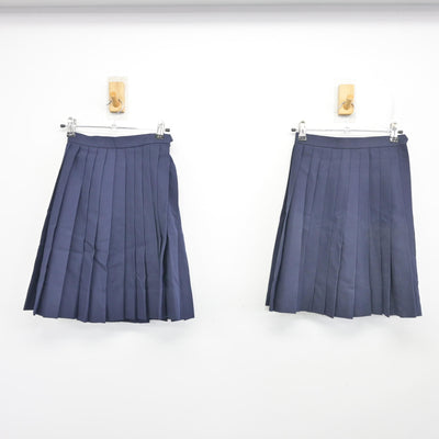 【中古】奈良県 片塩中学校 女子制服 4点 (セーラー服・スカート) sf102780