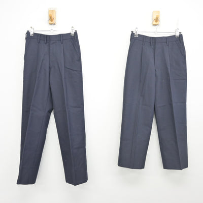 【中古】北海道 新陵中学校 男子制服 4点 (ブレザー・ズボン) sf102782