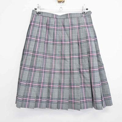【中古】大阪府 クラーク記念国際高等学校 女子制服 4点 (ブレザー・シャツ・スカート) sf102792