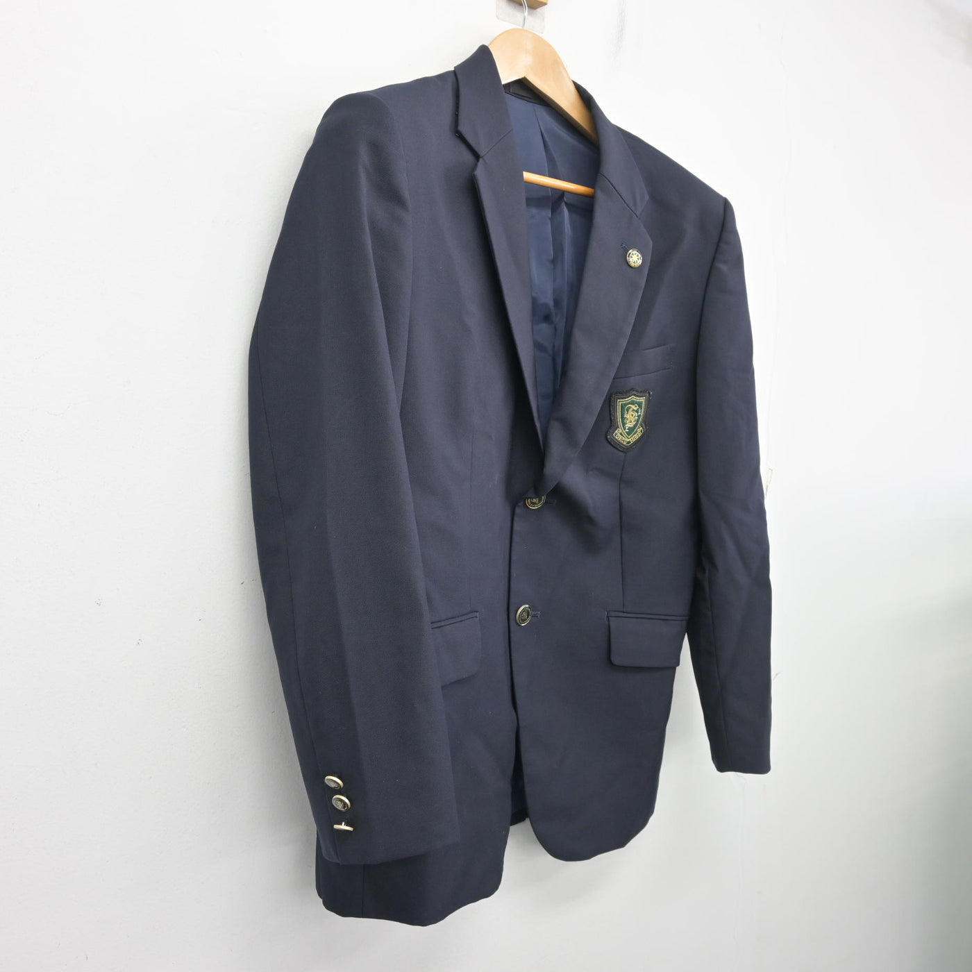 【中古】大阪府 大阪電気通信大学高等学校 男子制服 2点 (ブレザー) sf102797