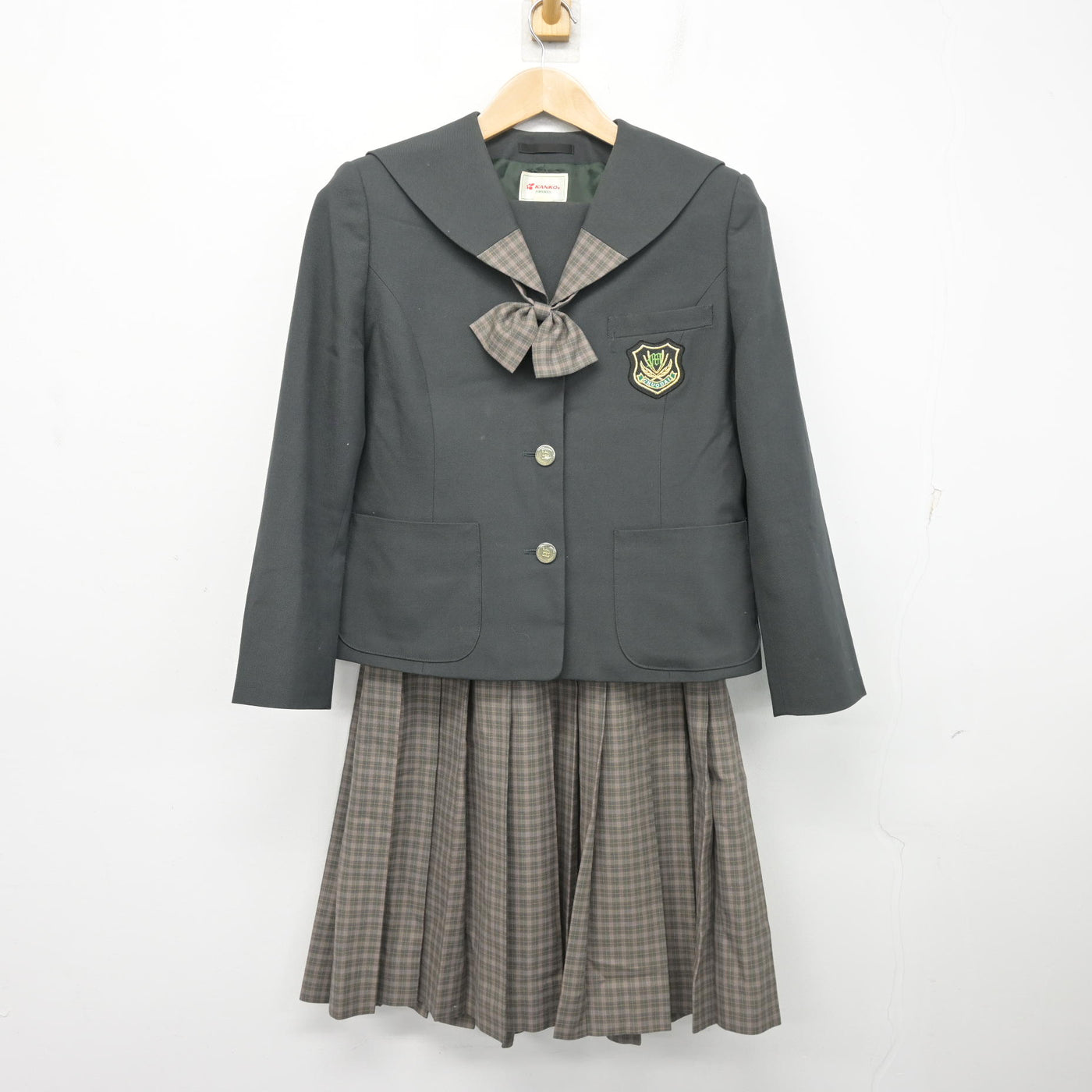 【中古】福島県 中央台南中学校 女子制服 3点 (ブレザー・スカート) sf102821
