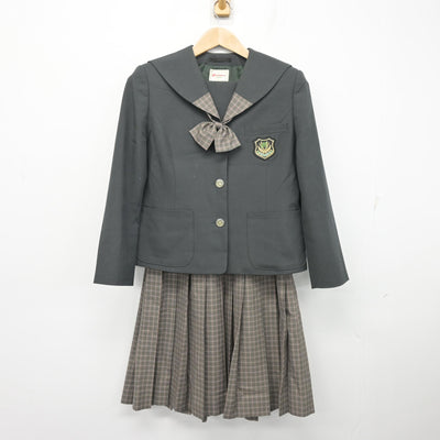 【中古】福島県 中央台南中学校 女子制服 3点 (ブレザー・スカート) sf102821