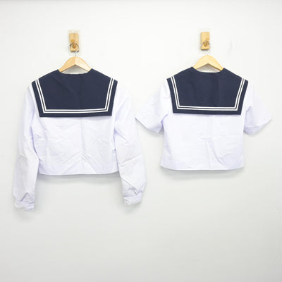 【中古】愛知県 上野中学校 女子制服 3点 (セーラー服・スカート) sf102826
