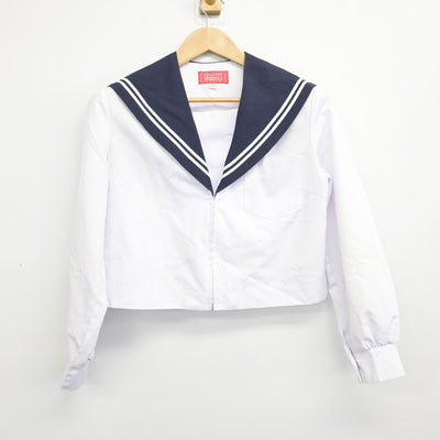 【中古】愛知県 上野中学校 女子制服 2点 (セーラー服) sf102827