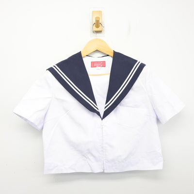 【中古】愛知県 上野中学校 女子制服 2点 (セーラー服) sf102827
