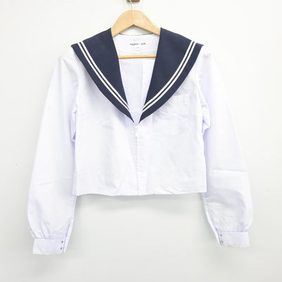 【中古】愛知県 上野中学校 女子制服 2点 (セーラー服) sf102828
