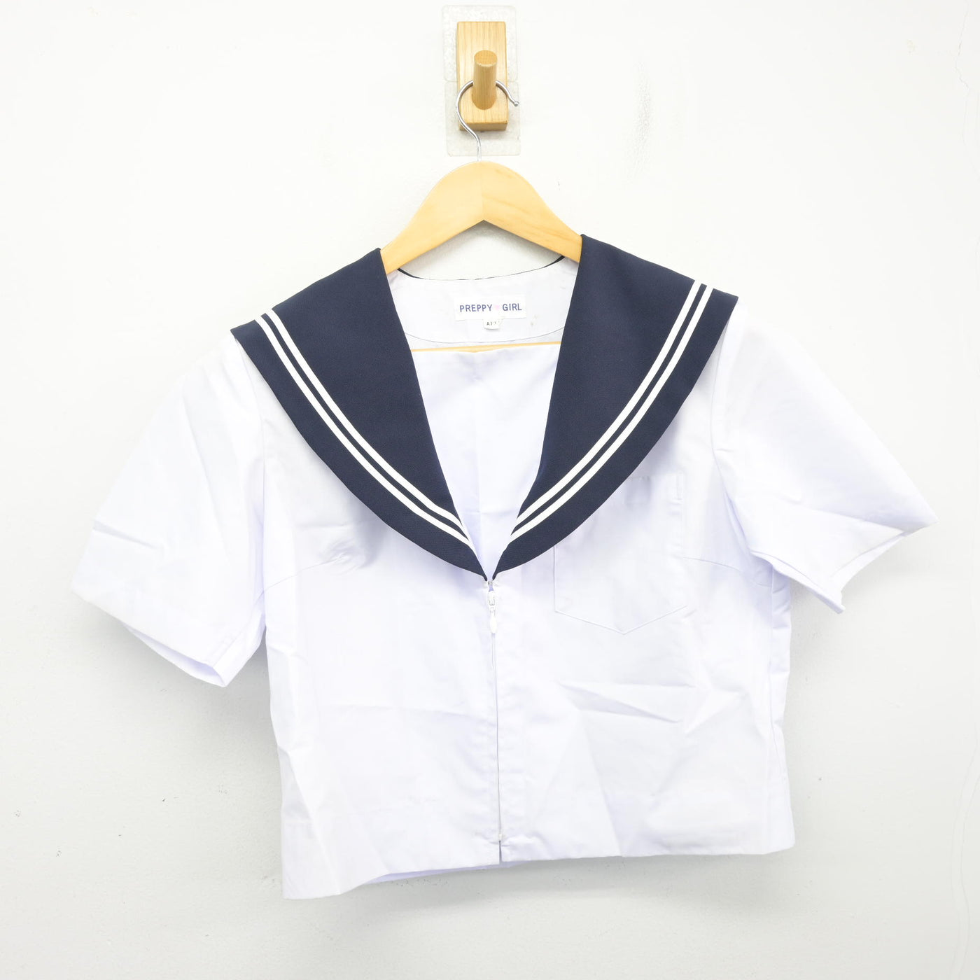 【中古】愛知県 上野中学校 女子制服 2点 (セーラー服) sf102828
