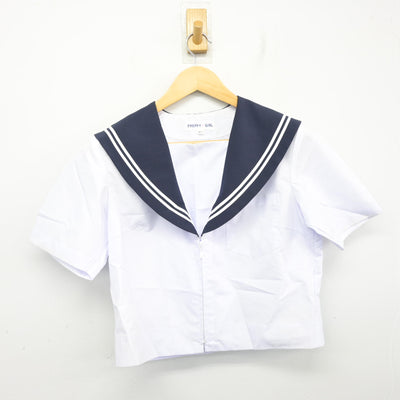 【中古】愛知県 上野中学校 女子制服 2点 (セーラー服) sf102828