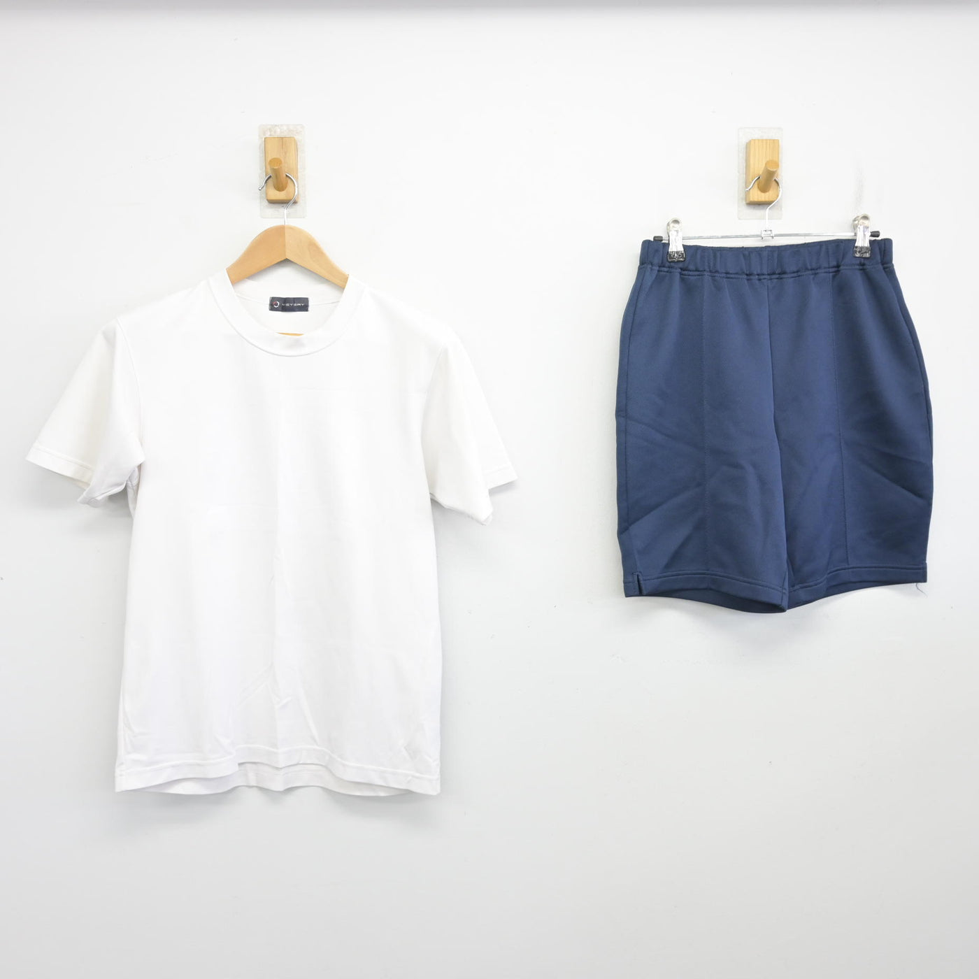 【中古】福岡県 当仁中学校 女子制服 2点 (体操服 上・体操服 下) sf102887