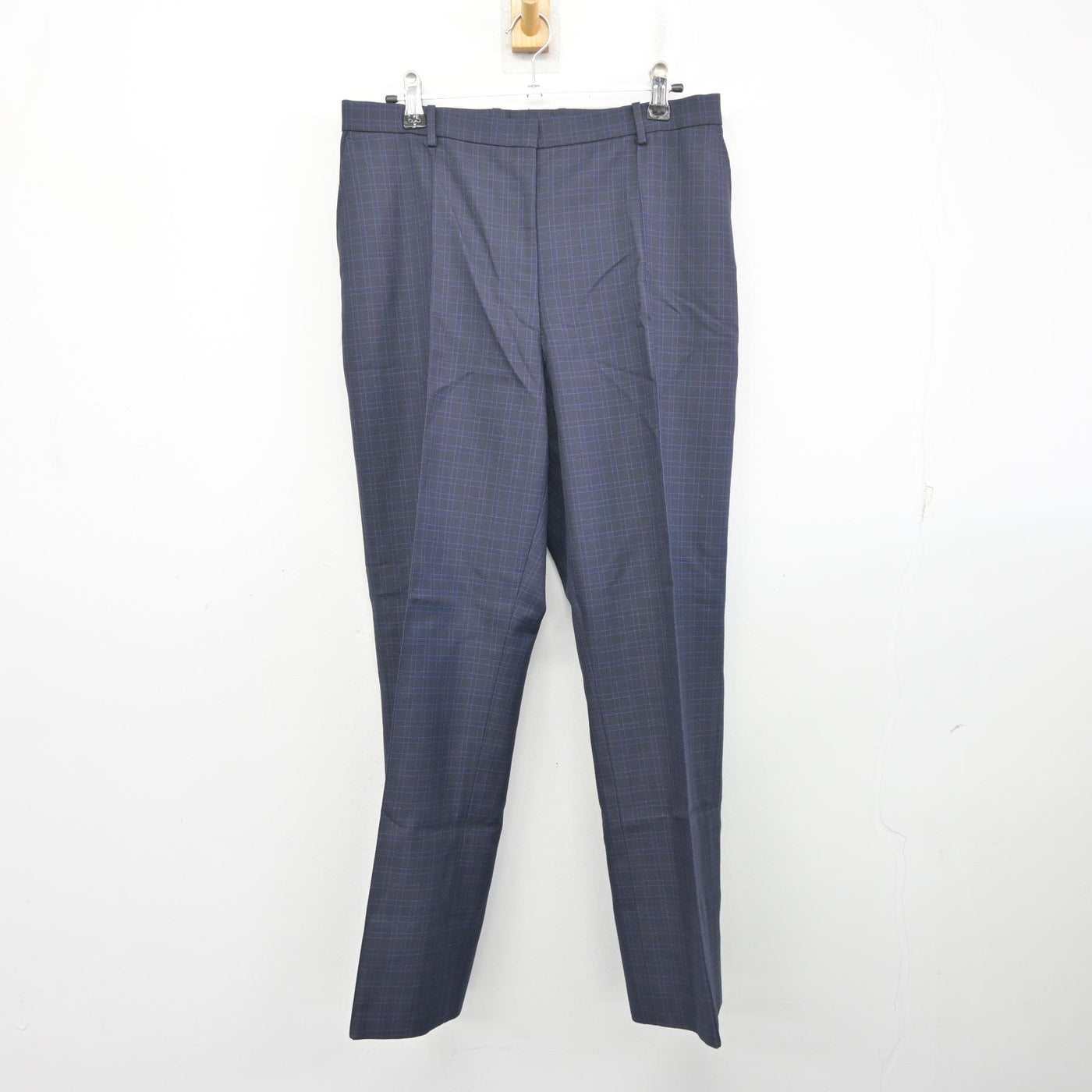 【中古】福岡県 福岡市内中学標準服 女子制服 4点 (ブレザー・シャツ・ズボン) sf102890