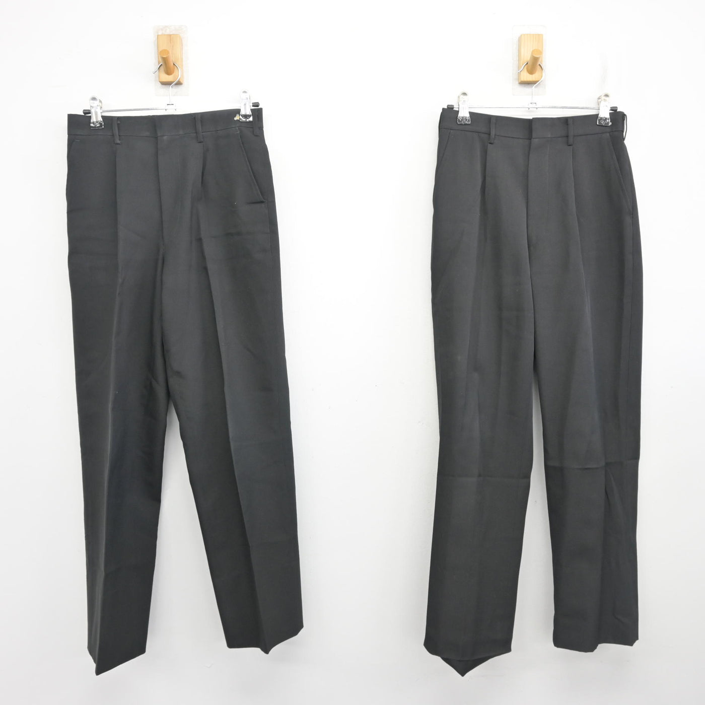 中古】北海道 札幌稲雲高等学校 男子制服 3点 (学ラン・ズボン 