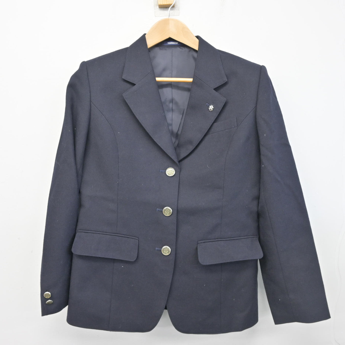 【中古】北海道 札幌平岸高等学校 女子制服 4点 (ブレザー・スカート) sf102893