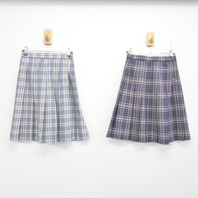 【中古】神奈川県 相模女子大学高等部 女子制服 2点 (スカート) sf102906