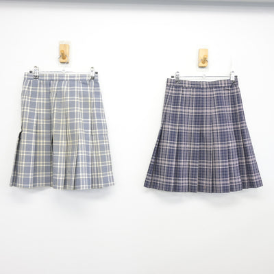 【中古】神奈川県 相模女子大学高等部 女子制服 2点 (スカート) sf102907