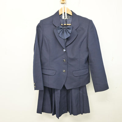 【中古】神奈川県 相模女子大学高等部 女子制服 3点 (ブレザー・スカート) sf102909