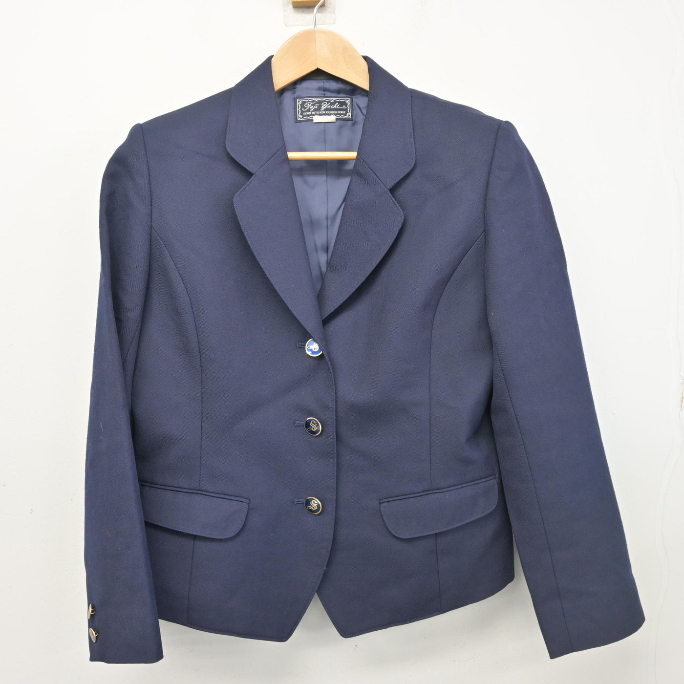 【中古】神奈川県 相模女子大学高等部 女子制服 3点 (ブレザー・スカート) sf102909