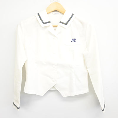 【中古】熊本県 力合中学校 女子制服 2点 (シャツ・ブラウス) sf102910