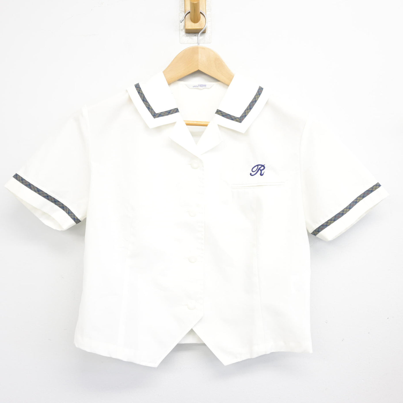 【中古】熊本県 力合中学校 女子制服 2点 (ブラウス・スカート) sf102912