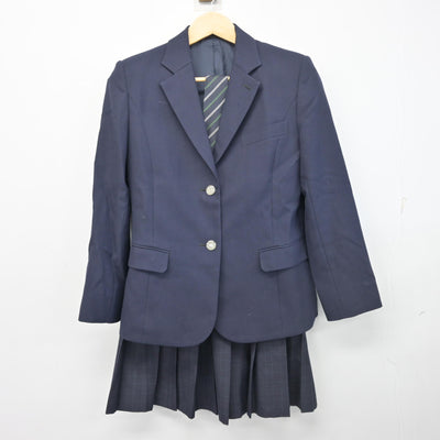 【中古】神奈川県 港北高等学校 女子制服 4点 (ブレザー・スカート・スカート) sf102914