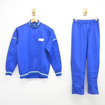 【中古】鳥取県 湊山中学校 女子制服 2点 (ジャージ 上・ジャージ 下) sf102917