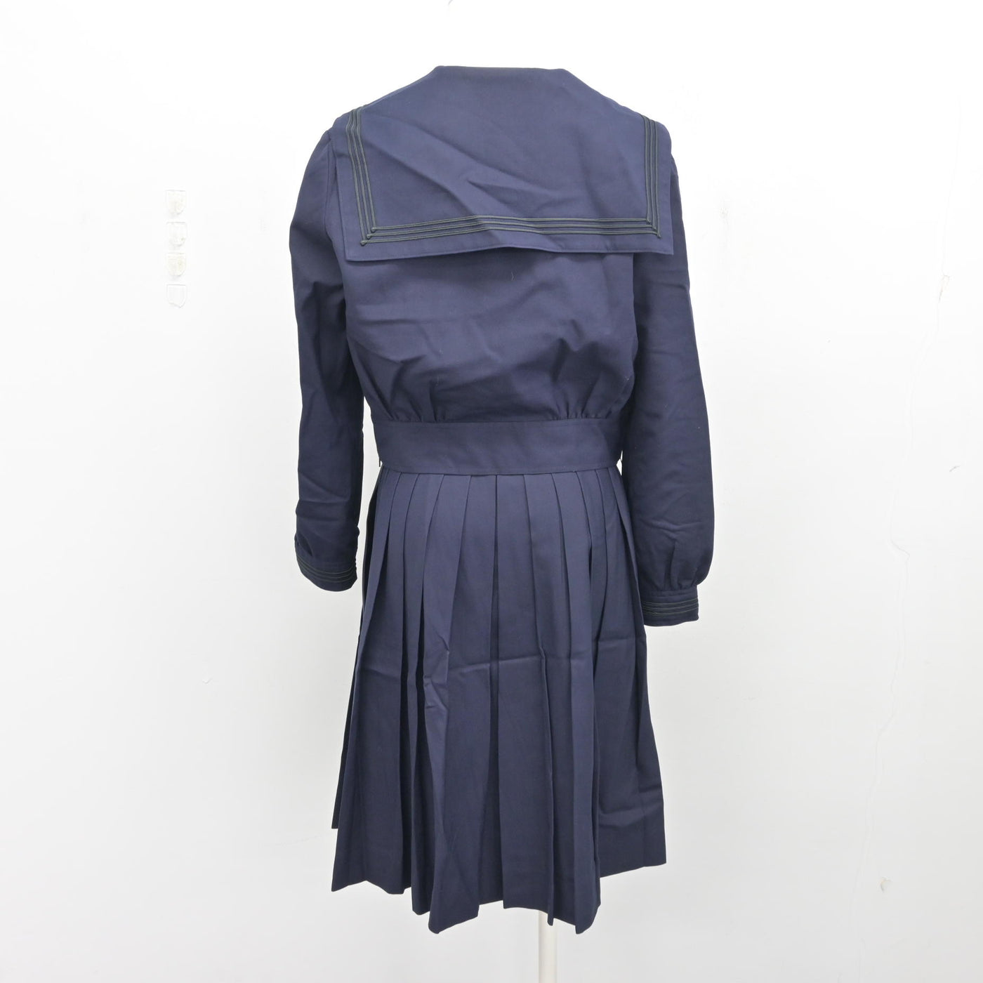 【中古】兵庫県 神戸山手グローバル高等学校 女子制服 3点 (セーラー服・スカート) sf102960