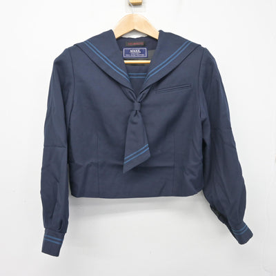【中古】埼玉県 光陽中学校 女子制服 3点 (セーラー服・ジャンパースカート) sf102976