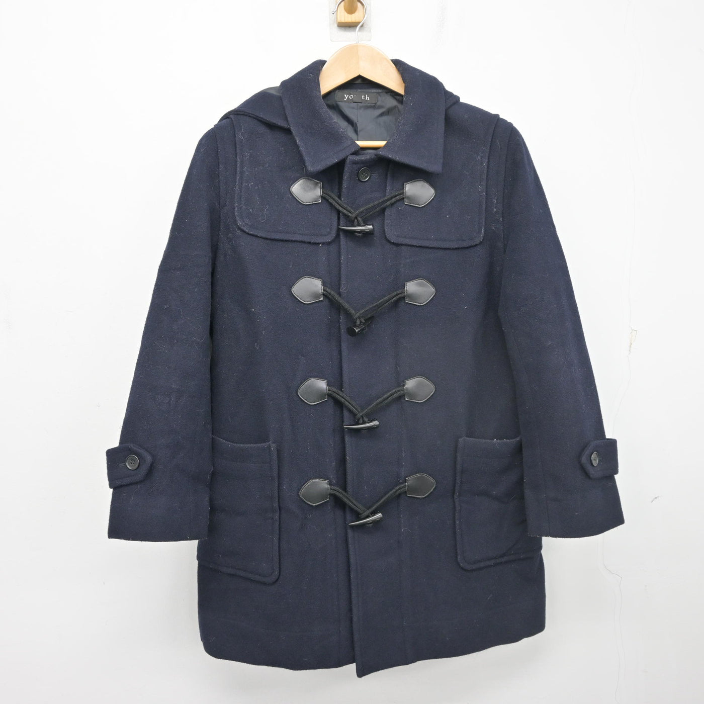 【中古】兵庫県 神戸山手女子高等学校 女子制服 1点 (コート) sf102977