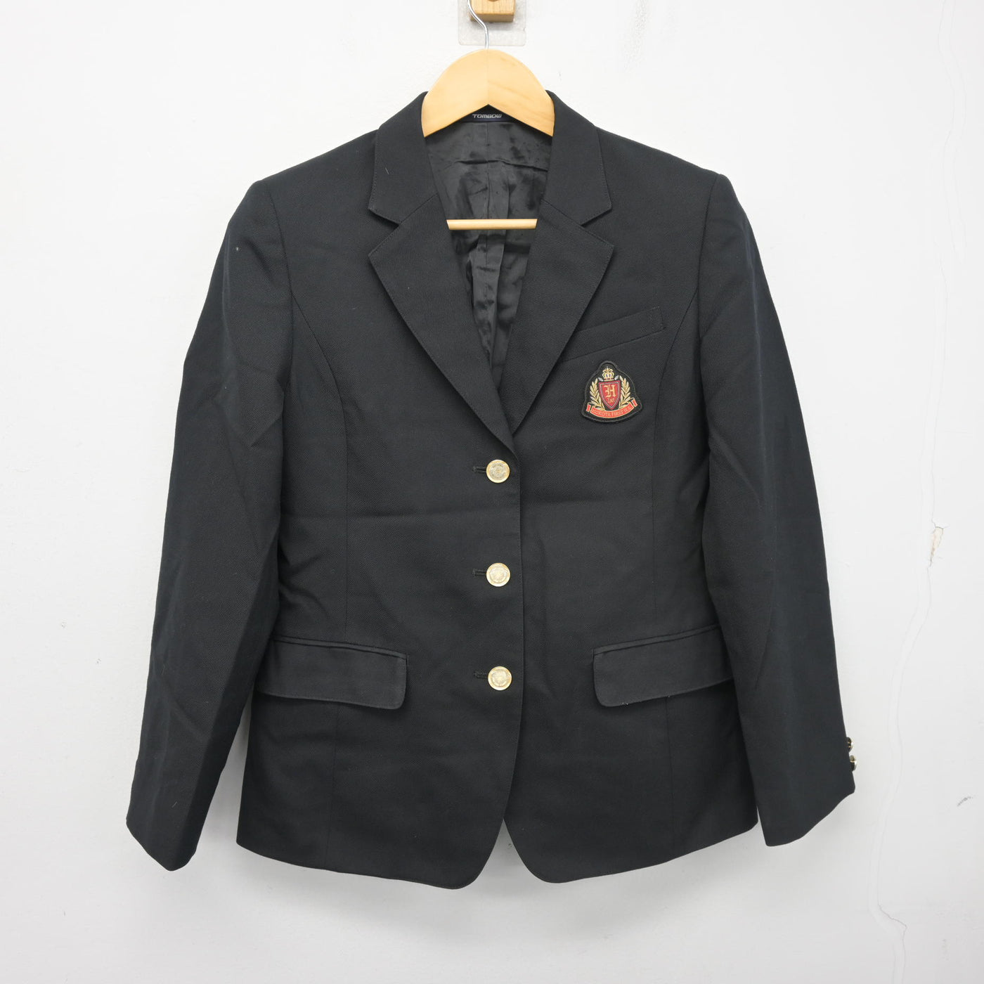 【中古】茨城県 鉾田第一高等学校 女子制服 3点 (ブレザー・スカート) sf102993