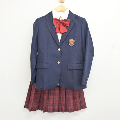 【中古】埼玉県 浦和学院高等学校 女子制服 4点 (ブレザー・シャツ・スカート) sf103021