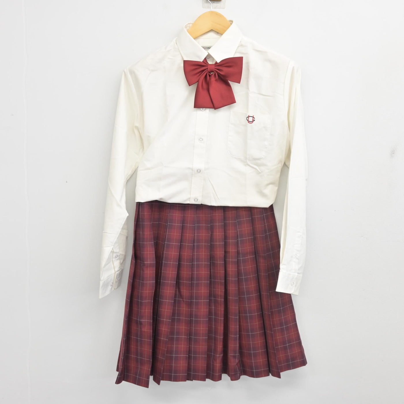 【中古】埼玉県 浦和学院高等学校 女子制服 4点 (ブレザー・シャツ・スカート) sf103021