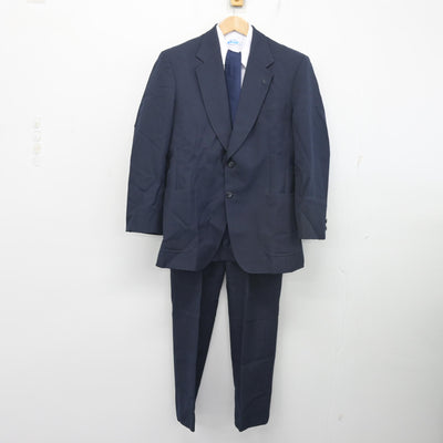 【中古】埼玉県 杉戸高等学校 男子制服 4点 (ブレザー・シャツ・ズボン) sf103028
