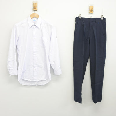【中古】埼玉県 杉戸高等学校 男子制服 4点 (ブレザー・シャツ・ズボン) sf103028