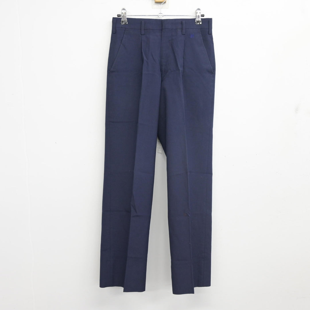 中古】埼玉県 杉戸高等学校 男子制服 3点 (シャツ・ズボン) sf103029