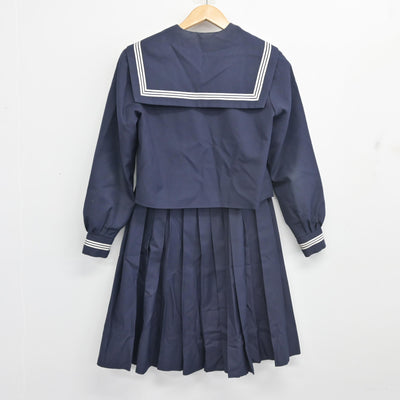 【中古】大阪府 三国中学校 女子制服 2点 (セーラー服・スカート) sf103033