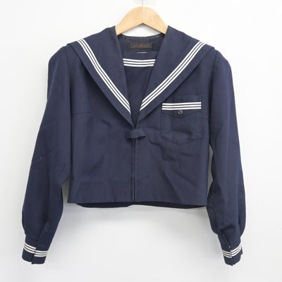 【中古】大阪府 三国中学校 女子制服 2点 (セーラー服・スカート) sf103033