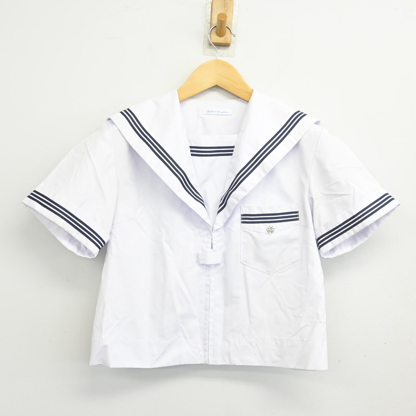 【中古】大阪府 三国中学校 女子制服 2点 (セーラー服・スカート) sf103036