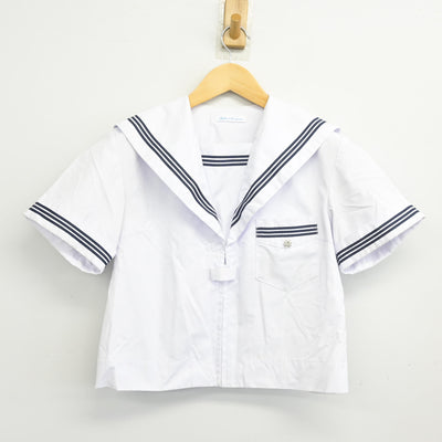 【中古】大阪府 三国中学校 女子制服 2点 (セーラー服・スカート) sf103036