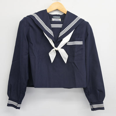 【中古】兵庫県 福崎東中学校 女子制服 3点 (セーラー服・スカート) sf103038