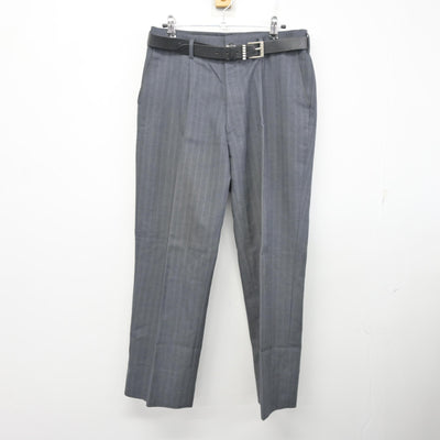 【中古】神奈川県 麻布大学附属高等学校 男子制服 5点 (ブレザー・ニット・ズボン) sf103050