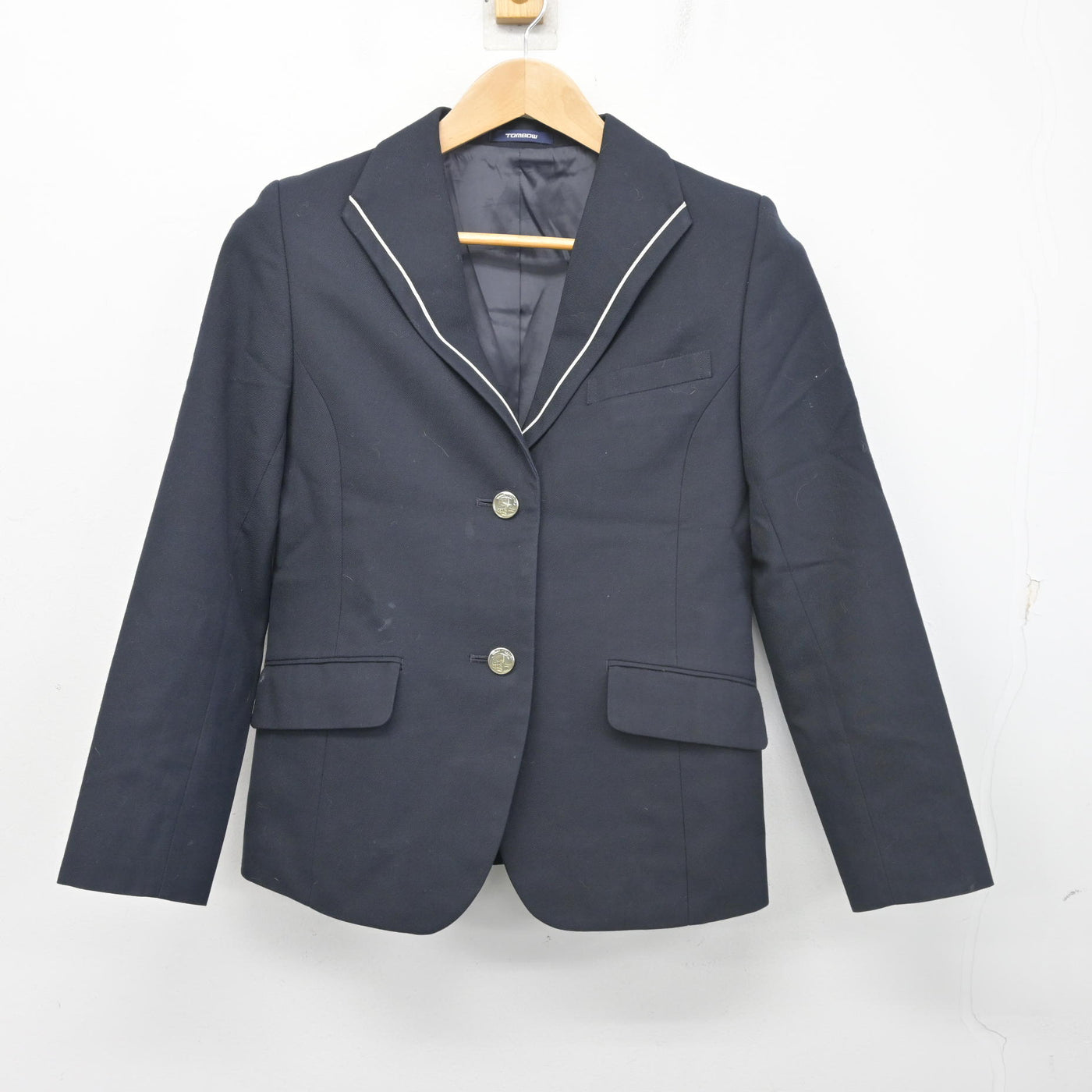 【中古】福岡県 志免東中学校 女子制服 3点 (ブレザー・スカート) sf103058
