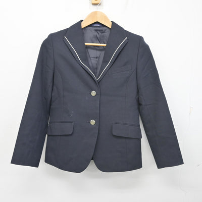 【中古】福岡県 志免東中学校 女子制服 3点 (ブレザー・スカート) sf103058